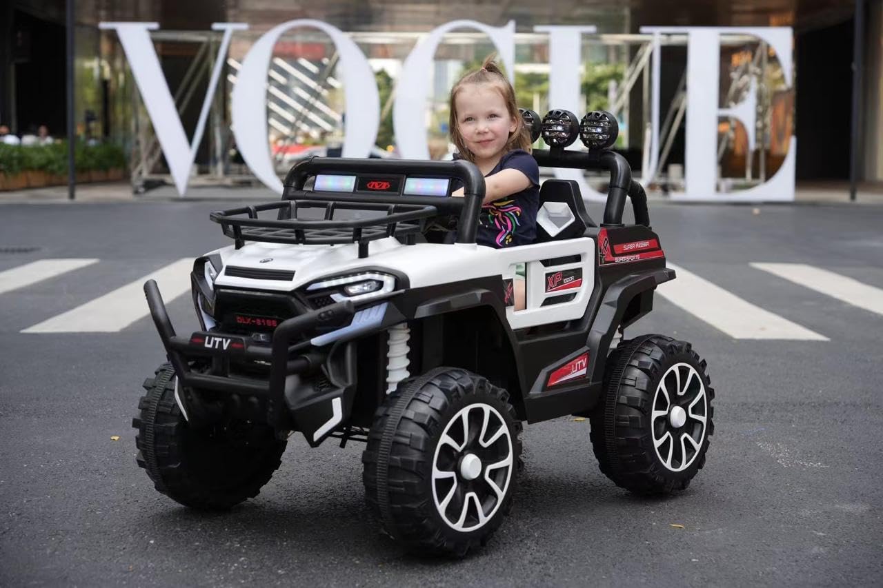 Voiture Électrique Enfant 4x4 UTV 2 Places (2 à 9 ans) - Télécommande Parentale